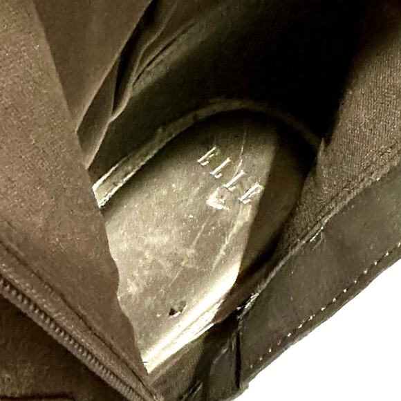 Elle Knee High Gray Faux Leather Boots Size 10 - Picture 11 of 13